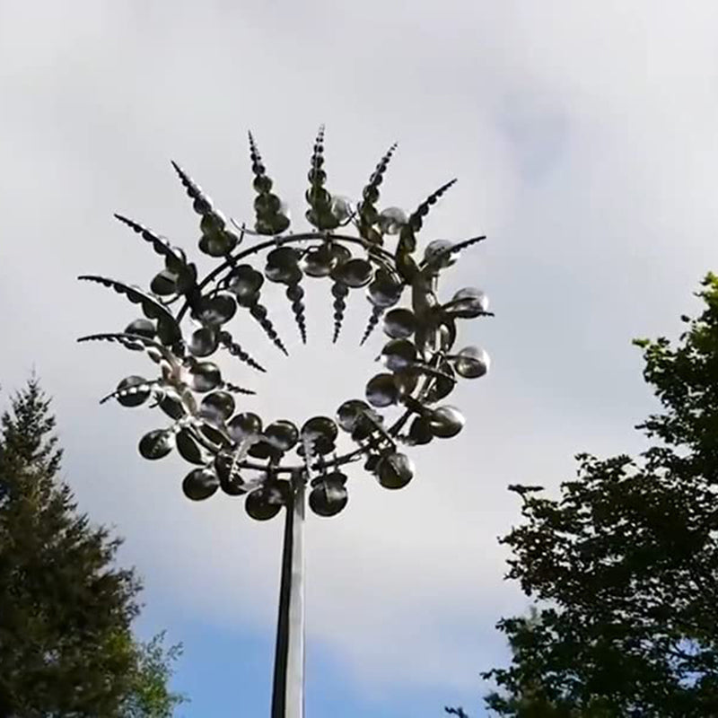 Mesmerizing Metals: Dynamic Windmill