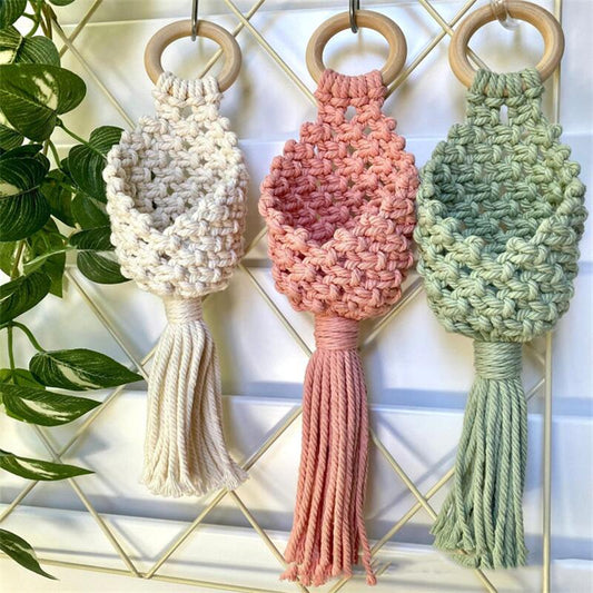 Grandma's Macrame Hangers for Plants and More