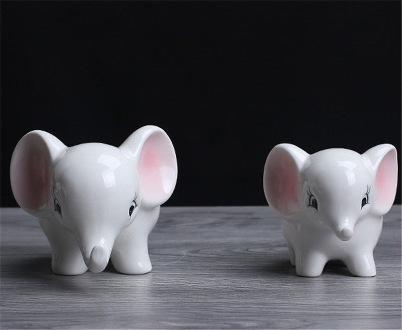 A Mother's Love ♡ Ceramic Elephant Flowerpots