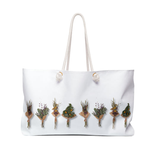 Herbal Happiness: Luxury Weekender Bag