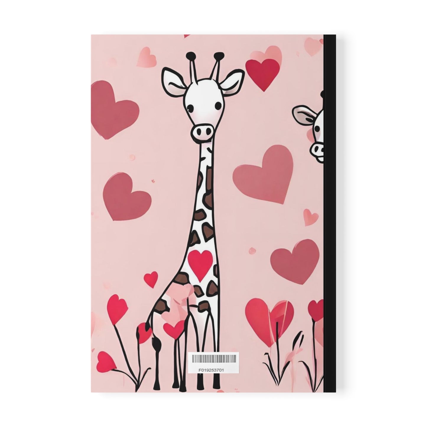 XO Giraffes In Love Soft Journal