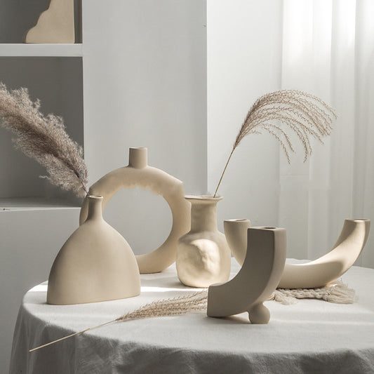 Naturally Modern: Literary Circles Vase Collection