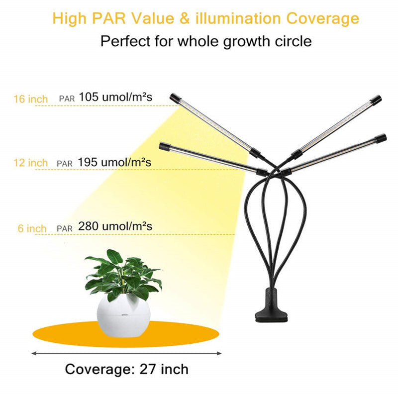 Grow Lamp Foldable Indoor Plant Light