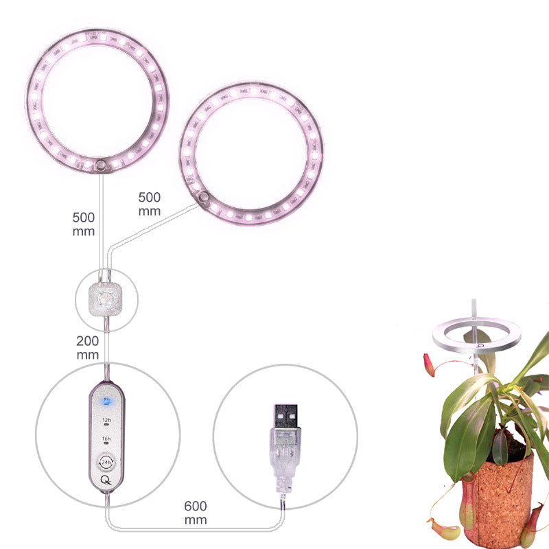 Angel Ring: Personal Grow Lights