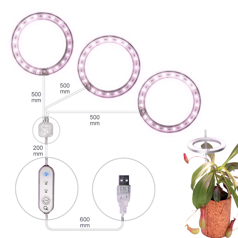 Angel Ring: Personal Grow Lights