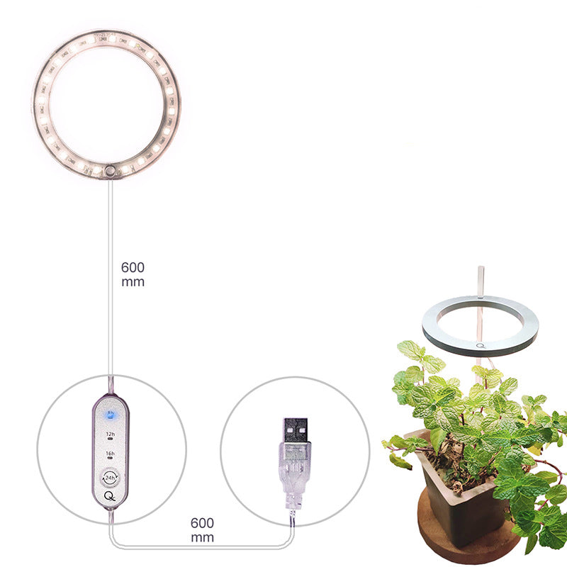 Angel Ring: Personal Grow Lights