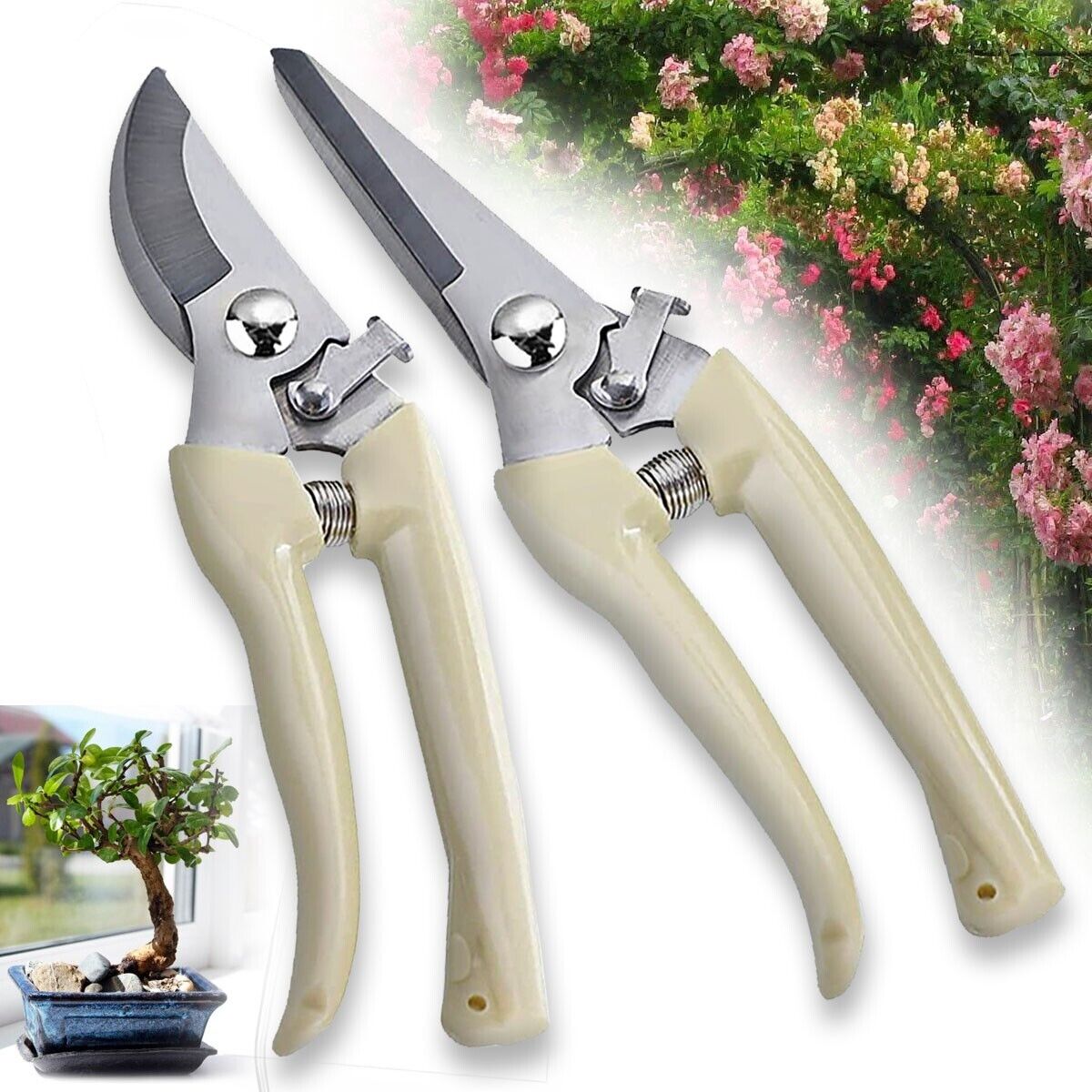 2 Pack Pruning Shears for Gardening