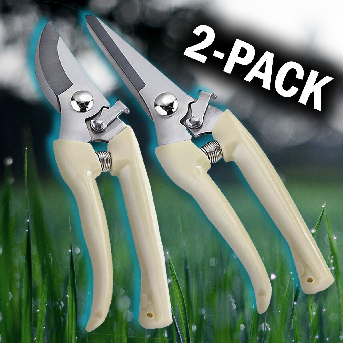 2 Pack Pruning Shears for Gardening