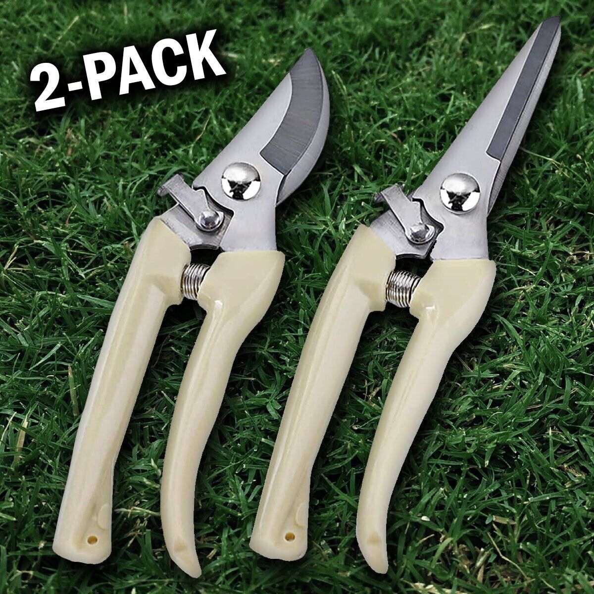 2 Pack Pruning Shears for Gardening