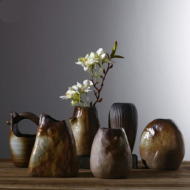 Naturally Modern: Glazed Pottery Vase Collection