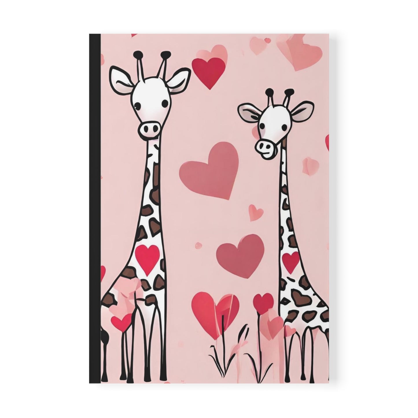 XO Giraffes In Love Soft Journal