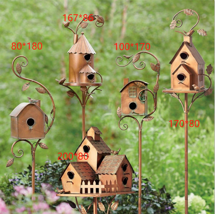 Fairy Birdhouses: Whimsical Garden Stakes