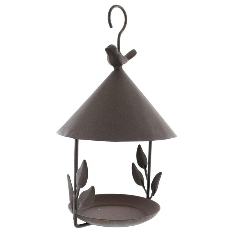 Vintage Wrought Iron Bird Feeder