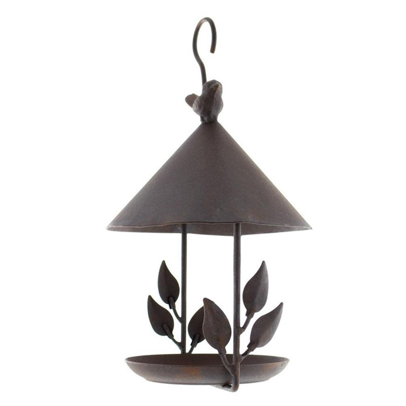 Vintage Wrought Iron Bird Feeder