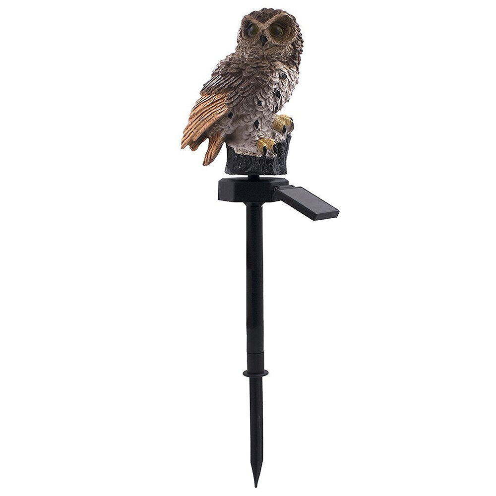 Guardian Owl: Solar Garden Light