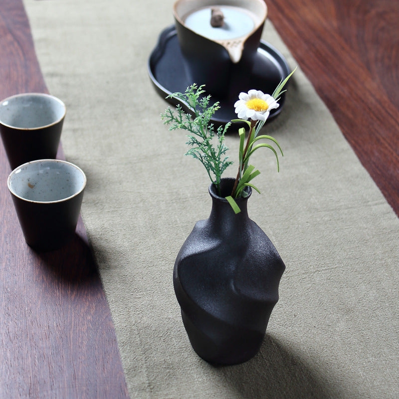 Naturally Modern: A Ceramic Twist Vase Collection