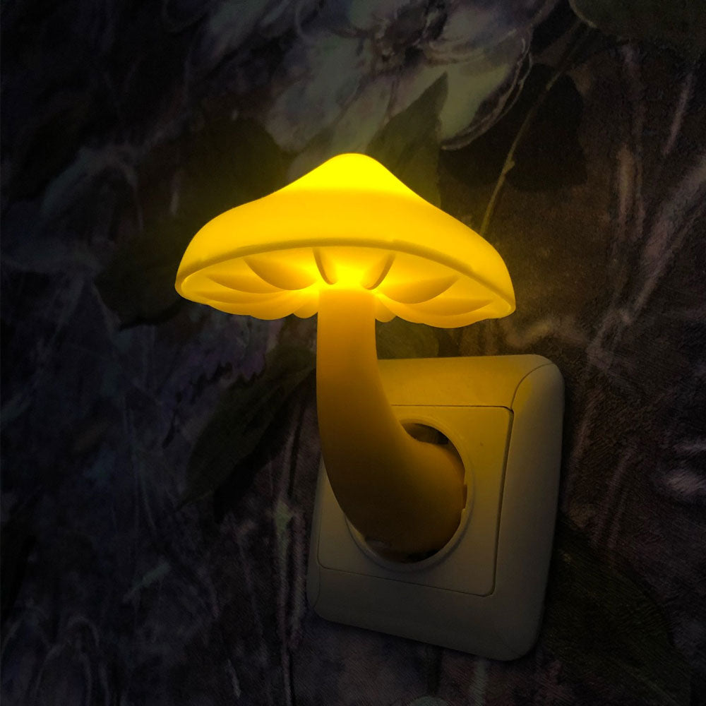 Friendly Mushrooms: Colorful Night Light