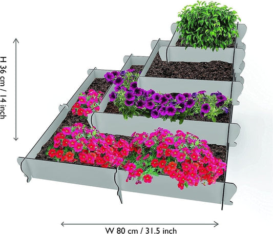 Elevated Outdoor Garden Bed for  Plants, Vegetables and Flowers