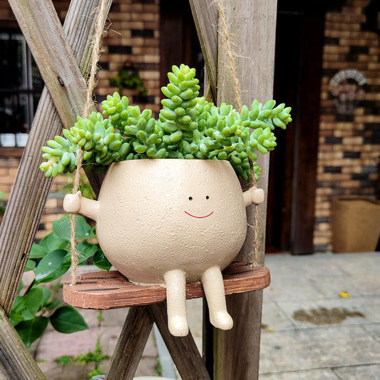 Swinging Buds: Hanging Flowerpots