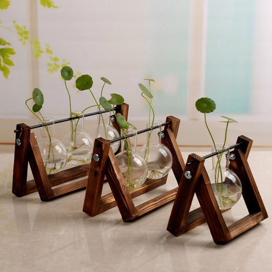 Wooden Swings: Vase Collection