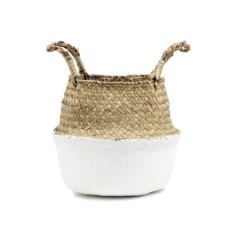 Handmade Woven Rattan Basket