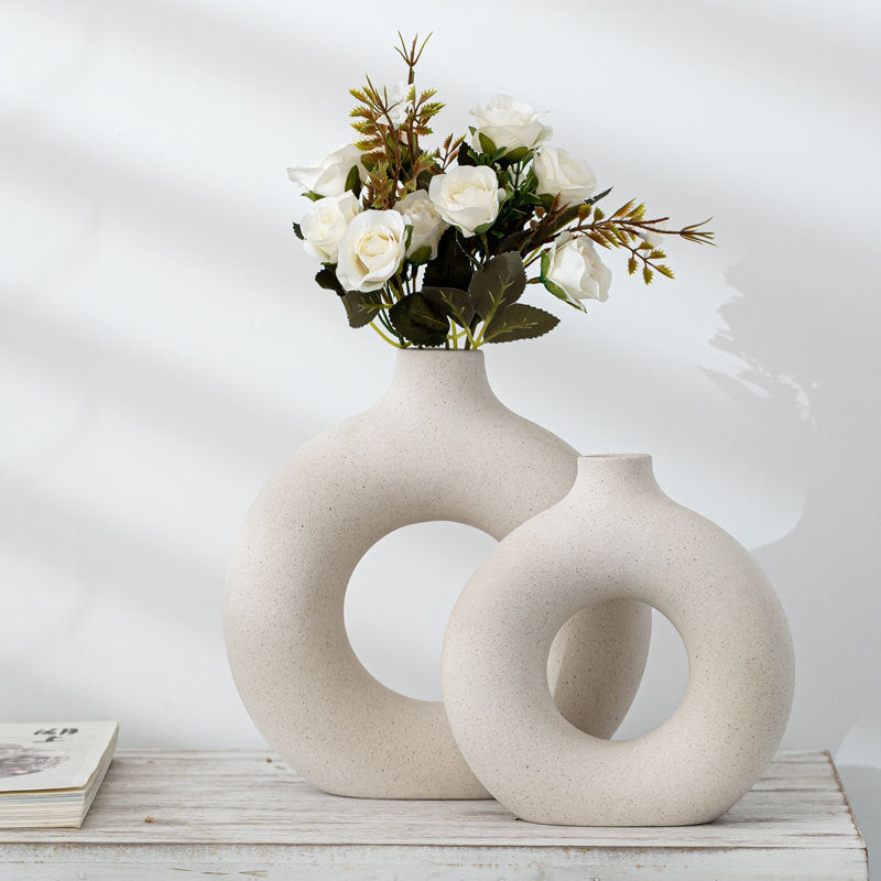 Naturally Modern: Frosted Porcelain Vase Collection