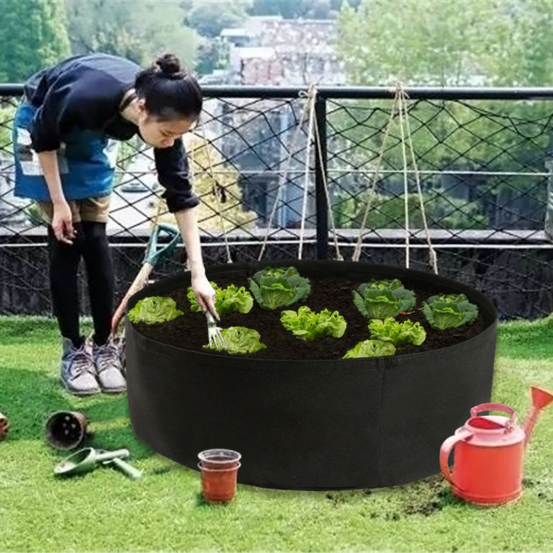 Large Round Gardening Container