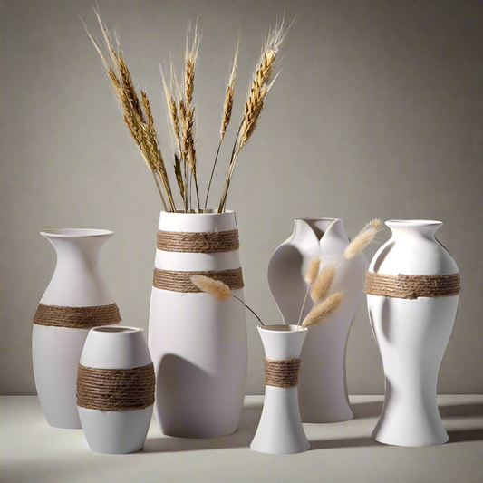 Naturally Modern: Wrapped in Harmony Vase Collection