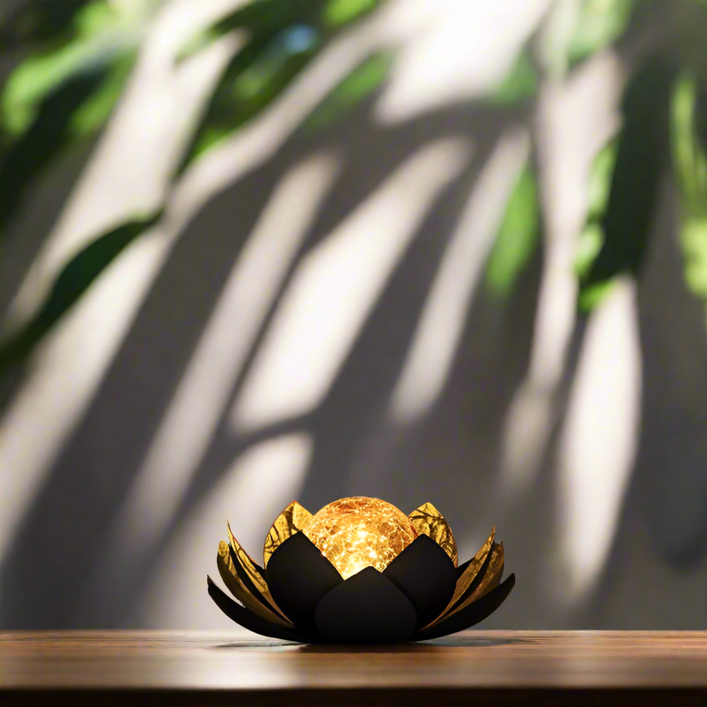 Lotus Flower: Solar Garden Lights