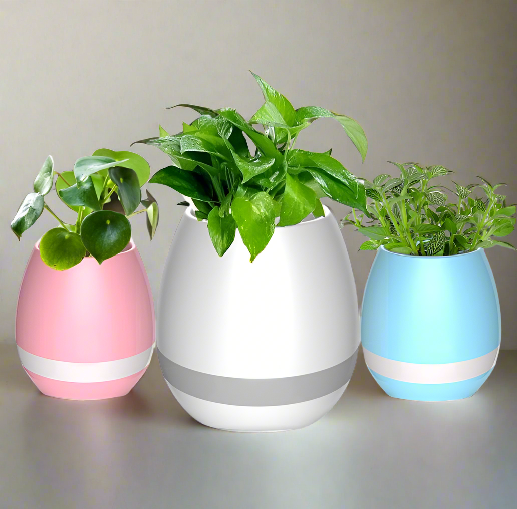 Bluetooth Speaker & Flowerpot Combo