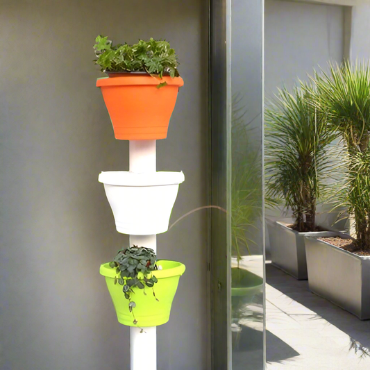 3-Containers: Efficient Vertical Planter