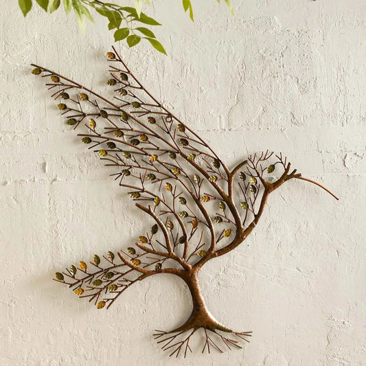 Hummingbird Metal Wall Art