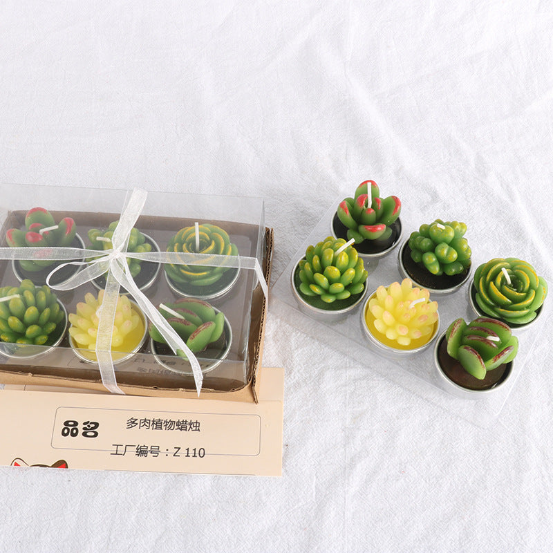 Succulent Cactus Candles