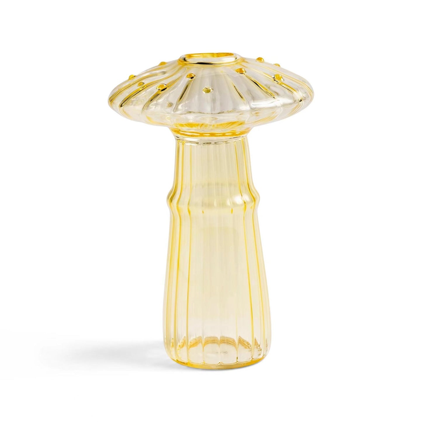 Mushrooms in Glass: Blossoms Vase Collection