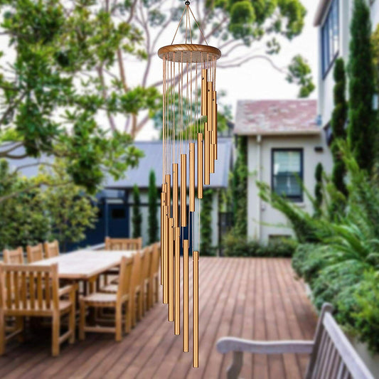 Wind Songs: 18 Tube Wind Chimes