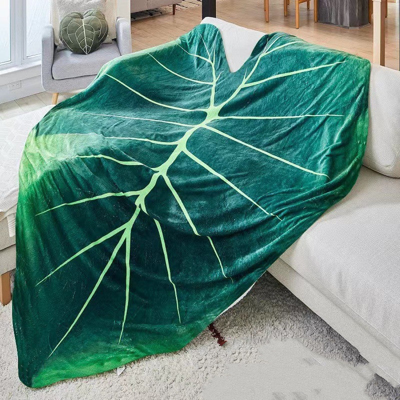 Giant, Cozy, and Super Soft Monstera Leaf Blanket