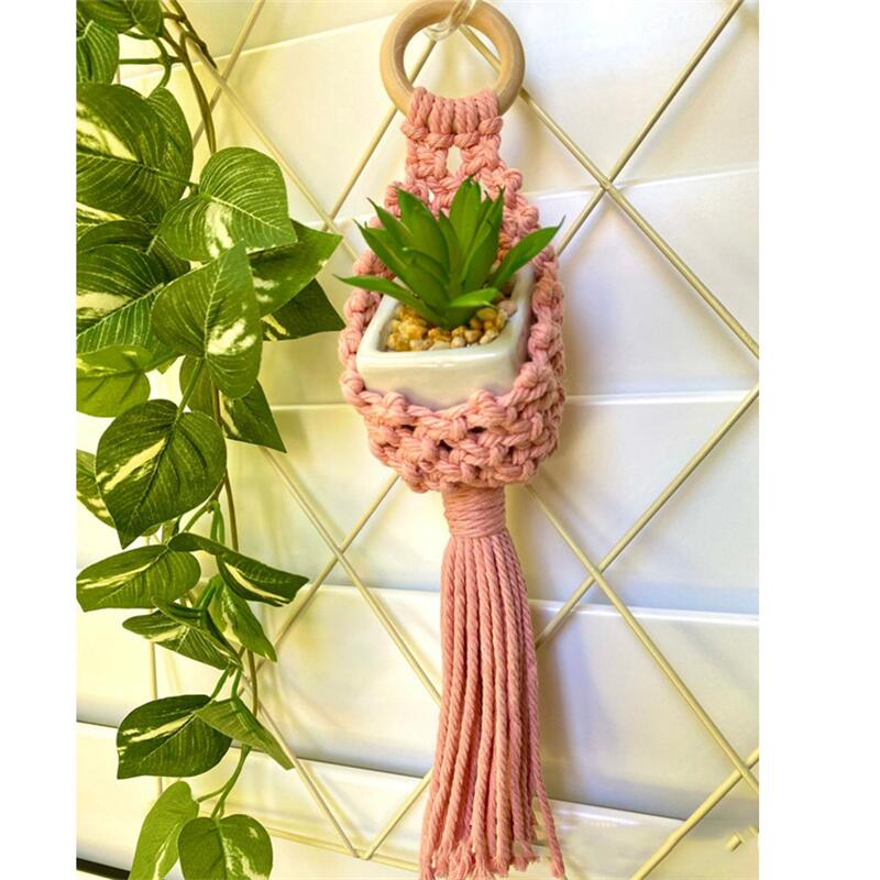 Grandma's Macrame Hangers for Plants and More