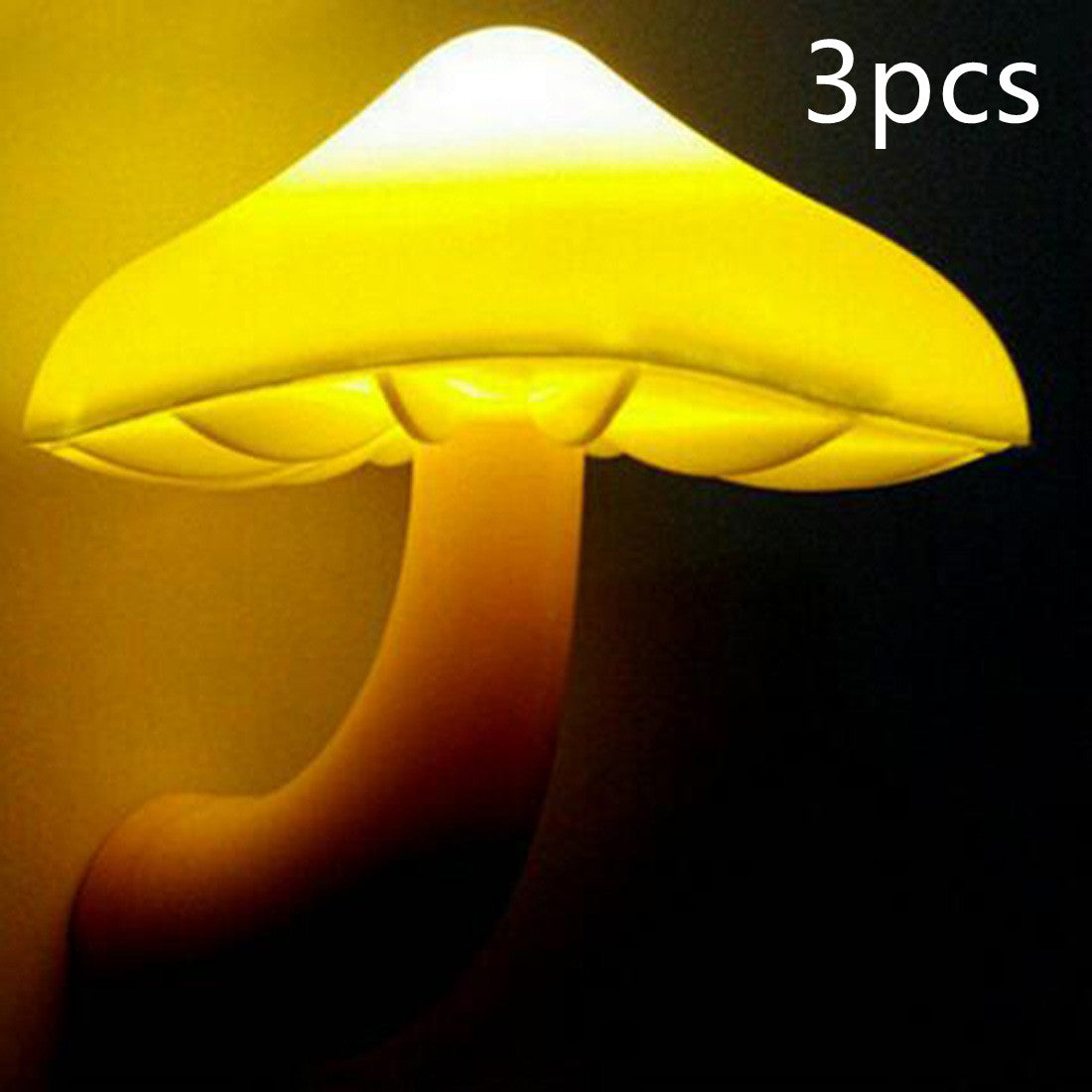 Friendly Mushrooms: Colorful Night Light